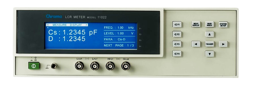 Chroma 11022 LCR Meter - dual frequency | TTid